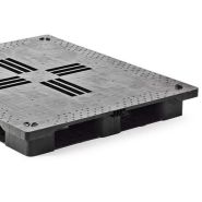 Palette plastique CP7 1100 X 1300 - 6 semelles - CUQP1311MR6R-ASCD