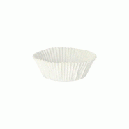 Papstar 1000 caissettes de cuisson rondes Ø 5 cm · 2,5 cm blanches - blanc papier 48239085