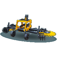 Porte-outils double, SANS effacement pour travailler a? co?te? des arbres - ARBOCEP EXTENSIBLE Porte-outils double, SANS effacement pour travailler a? co?te? des arbres - ARBOCEP EXTENSIBLE
