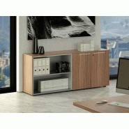Ensemble d'armoire de direction Exmob - portes battantes avec serrure - 163x43x81 cm Ensemble d'armoire de direction Exmob - portes battantes avec serrure - 163x43x81 cm
