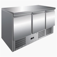 Saladette réfrigérée dessus inox - 3 portes GN 1/1 | L2g - S903TOP