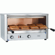 Toasteur à quartz gm inox - puissance 2800 w monophasé - PCTQGM_0
