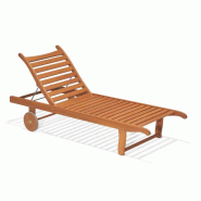 Transat de jardin orlando bois d'eucalyptus – MTF – inclinable 4 positions – 2nab2167