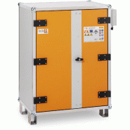 Armoire anti-feu batteries avec pieds 8/10 LockEX 2.0 Premium SIM 230 V - CEMO - 12122