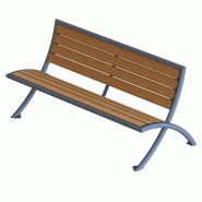Banc public en bois buton industries bc 60 Banc public en bois buton industries bc 60