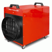 Chauffage électrique de chantier soufflant 30kW 400V mobile MW Tools WEL30P Chauffage électrique de chantier soufflant 30kW 400V mobile MW Tools WEL30P