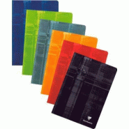 Clairefontaine Lot de 10 Cahier Metric A4, 80p./40 feuilles 90 g/m² piquées, quadrillé 4x8 - 3329680312300
