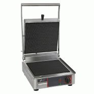 Grill panini simple professionnel vitrocéramique plaques rainurées - P10192VRR