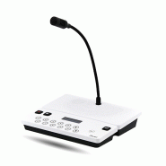 Harmonys. Microphone multizone pour diffusion audio. IP/POE. Usage intérieur - BODET