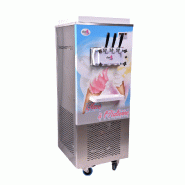 Machine à glace italienne soft sur roulettes 230V à 2 parfums + 1 mélange - Capacité des réservoirs 2 X 6 L - GRI-FC02 Machine à glace italienne soft sur roulettes 230V à 2 parfums + 1 mélange - Capacité des réservoirs 2 X 6 L - GRI-FC02