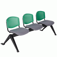 Poutre accueil visiteurs So Ronzone - 4 places + 1 tablette, Piètement Type D, M50_0