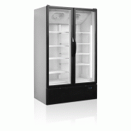 Réfrigérateur 2 portes à porte battantes vitré positif professionne... - PFS1202H