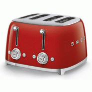 SMEG grille-pains 4 fentes 950w rouge tsf03rdeu - rouge TSF03RDEU