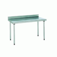 Tournus Equipement Table inox TS15N adossée 900 x 1000 x 800 cm Tournus - plastique 404821 Tournus Equipement Table inox TS15N adossée 900 x 1000 x 800 cm Tournus - plastique 404821