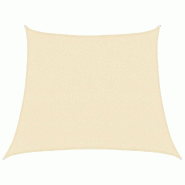 VidaXL Voile d'ombrage 160 g/m² Blanc 2,5x2,5 m PEHD Modèle Terrasse Signature Max - blanc 311218