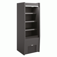 Vitrine murale noire L.680 Froid ventilé SOFRACOLD Sofraca