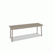 Banc d'extérieur en métal FLANER - marron