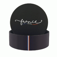 Boite carton ronde "Elegance" Ø32x10 cm - par 10