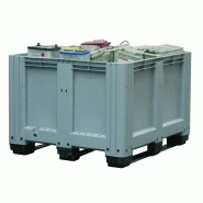 Caisse palette logistique pour batteries Caisse palette logistique pour batteries