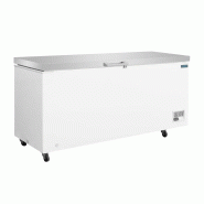 Congélateur coffre avec couvercle inox Série G 581L GP898 Polar