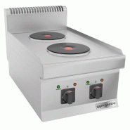 Cuisinière électrique - 4,6 kW - 2 Plaques Rondes  - Mario 700 | GGM -EHK400-E
