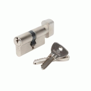 Cylindre de serrure alpha bouton l.30 + 30 mm