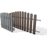 Élément de clôture - hahn france - clôture facilement installée