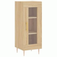 Helloshop26 - Buffet bahut commode armoire meuble de rangement organisateur cuisine salle de séjour salon sonoma 34,5 x 34 x 90 cm 02_0031526 - 30002 Helloshop26 - Buffet bahut commode armoire meuble de rangement organisateur cuisine salle de séjour salon sonoma 34,5 x 34 x 90 cm 02_0031526 - 30002