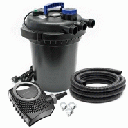 KIT SET BASSIN 6000 LITRES 11 WATTS UVC POMPE 6000 L/H TUYAU 5 M KIT DE FILTRATION 16_0001929 KIT SET BASSIN 6000 LITRES 11 WATTS UVC POMPE 6000 L/H TUYAU 5 M KIT DE FILTRATION 16_0001929