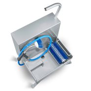 Lave-bottes compact 100-013 - Nettoyage des semelles et tiges, en acier inoxydable_1