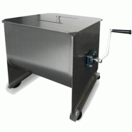 Mélangeur professionnel à viande manuel 60 L | Qdm - TFMM60