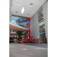 Nacelle araignée bi-énergie pour travaux en hauteur jusqu'à 24m