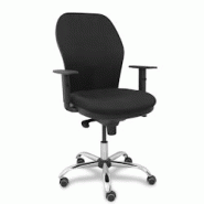 Piqueras y Crespo Silla Jorquera respaldo bali negro asiento bali negro base cromada y ruedas parqué - noir multi-matériau 15SB840B840B10CCRRP Piqueras y Crespo Silla Jorquera respaldo bali negro asiento bali negro base cromada y ruedas parqué - noir multi-matériau 15SB840B840B10CCRRP