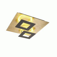 Plafonnier/applique Led  48 watts noir et or - Mantra - Dalia - doré aluminium 128162