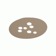 Plafonnier Luna P/G 7Xgx53 Max 7X8W Gris Tourterelle - Structure En Métal Et Diffuseur En Aluminium - Gea Luce - Éclairage D'Intérieur - LUNA P/G -