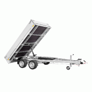 Remorque benne - 2,76 X 1,70M - 2000 KG ÉLECTRIQUE - SARIS K1 276 170 2000 2_0