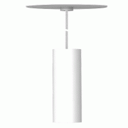 Suspension LED tubulaire Atmos Slim 6W CCT 2700K-4000K Tuya Smart Blanc mat - Encastrable ou en saillie - Beneito & Faure - blanc 4930