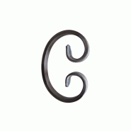 Volute H.105 x L.70mm - plat 12 x 6mm