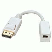 Câble adaptateur Lindy 41060 DP (DisplayPort) vers Mini-DisplayPort, 1 pièce - 41060
