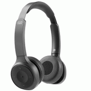Cisco Headset 730 Casque Arceau Bluetooth Socle de chargement Noir