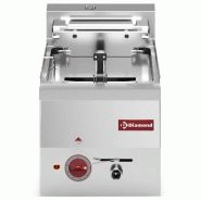 Diamond - Friteuse S-Powerful, électrique, 1x 10 lt. -TOP- - réf. E60/F10-3T-9KW-N - inox AKS-E60/F10-3T-9KW-N
