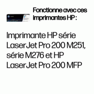 HP 131A toner LaserJet cyan authentique