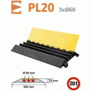 Pl20 - passe câble 3 canaux ø60 mm-20t
