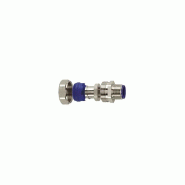 Raccord CAPRIROK - réf. : EAT0240 - taille 10 - Pg 7 - laiton nickelé - IP67