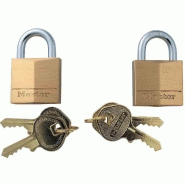 2 cadenas laiton s'entrouvrant 40 mm