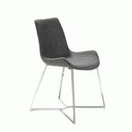 AC ANGEL CERDA Angel Cerdá Chaise en tissu gris foncé 4009C 54 x 58 x 82 - gris textile 8435631001096 AC ANGEL CERDA Angel Cerdá Chaise en tissu gris foncé 4009C 54 x 58 x 82 - gris textile 8435631001096