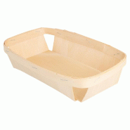 Barquette bois 22x13,5x5cm - par 160