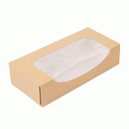 Boîte kraft The Pack carton ondulé nano micro 19.7x9x4,5cm - par 50