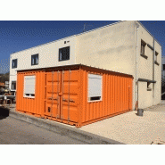 Bureau - container pour industrie