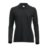 Clique polo ml femme noir xs Clique polo ml femme noir xs